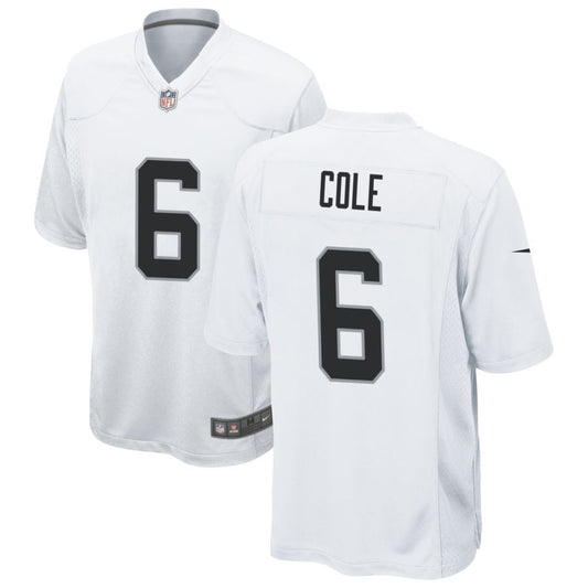 AJ Cole Las Vegas Raiders Nike Game Jersey - White