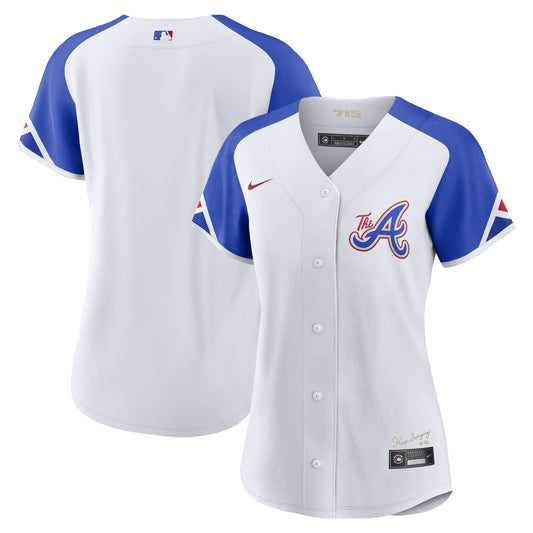 Atlanta Braves Nike Women's 2023 City Connect Replica Jersey - White