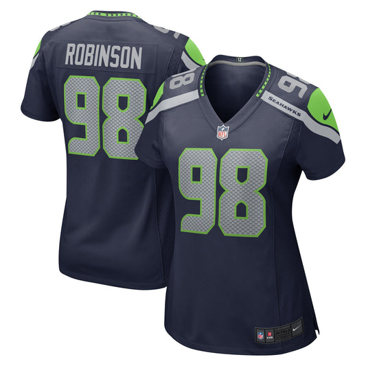 Alton Robinson Seattle Seahawks Nike Women's Game Jersey - College Navy