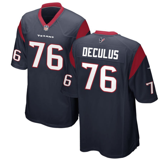 Austin Deculus Houston Texans Nike Game Jersey - Navy