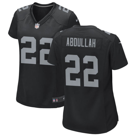 Ameer Abdullah Las Vegas Raiders Nike Women's Game Jersey - Black