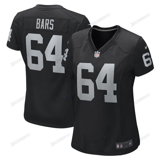 Alex Bars Las Vegas Raiders Women's Game Player Jersey - Black