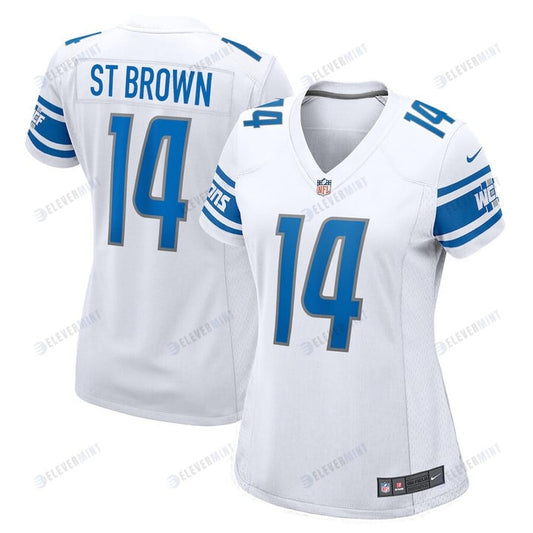 Amon-Ra St. Brown Detroit Lions Women's Player Game Jersey - White