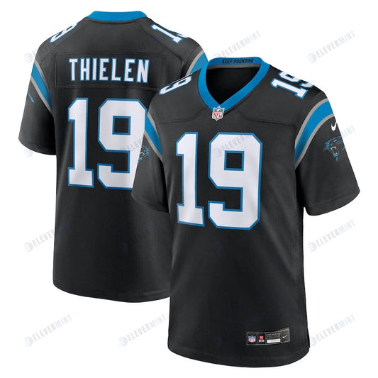 Adam Thielen 19 Carolina Panthers Team Game Men Jersey - Black